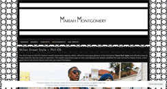 Desktop Screenshot of mariahmontgomery.com